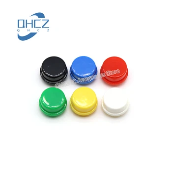 100buc A24 B3F Plastic Tactil Buton de Comutare Capace Împingeți Comutatorul de Cap 12*12*7.3 mm comutator În Stoc