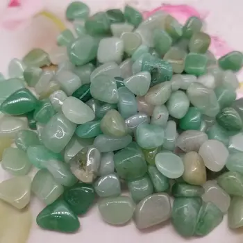 100g Naturale de Jad, Aventurin Pietriș Verde Minerale Colecție de Minereu de Cristal de Rocă Meditație Rezervor de Pește de Decorare Piatră Norocos