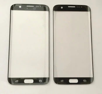 10buc/lot Pentru Samsung Galaxy S7 edge G935 G935F G935FD LCD Fața Ecran Tactil de Sticlă Exterior Inlocuire Lens