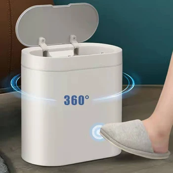 14LSmart Senzor de Gunoi Electronice Automate de uz Casnic Baie, Toaletă Impermeabil Înguste Cusătură Senzor Bin