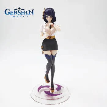 22cm Genshin Impact Figura Anime Raiden Shogun PVC Acțiune Genshin Figurina de Colectie Model de Jucarii Pentru Copii, Cadouri de Craciun