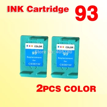 2x culoarea cartușului de cerneală compatibile for93 compatibil pentru 93 C9361WN Deskjet 5440/ 5420v/ 5440v/ 5440xi/ 5442/ 5443/ D4160