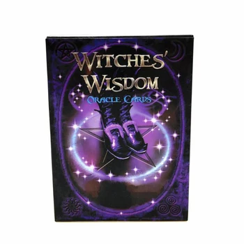 47pc Vrăjitoare cărți de Tarot vrajitoare înțelepciune oracl Pachet de cărți de Tarot Misterios de Orientare Uimitoare Soarta Divinație Carte
