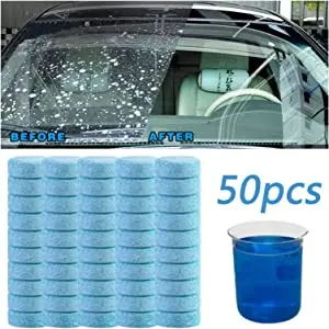 50pcs Parbriz Auto Curat Comprimate Efervescente Solid Agent de Spălare Auto de Sticlă Acasă Apă de Praf Soot Remover Instrument de Spălat