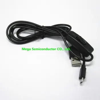 5PCS Micro USB Încărcător cu Comutator pornit/OPRIT Cablu de Alimentare USB pentru Raspberry Pi