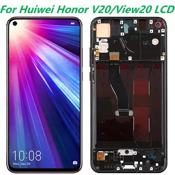 6.4 Original Nova 4 LCD Pentru Huawei Honor View20 LCD Touch Ecran Digitizor de Asamblare Onoare V20 VCE-AL00 LCD Display Cu Rama