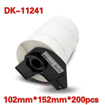 Absonic DK-11241 102mm*152mm 200PCS Etichete Pe Rola Termica Autocolant Folosi pentru Brother QL-1050 QL-QL 1050N-1100 QL-1110NWB Printer