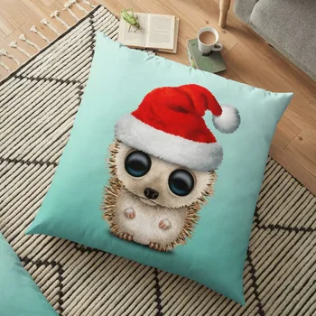 Arici Poartă Moș Crăciun Față De Pernă Față De Pernă Decoratiuni De Craciun Pentru Casa De Crăciun Noel Ornament An Nou Fericit 2021