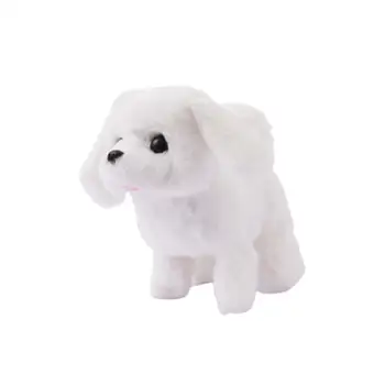 Creative Electric Jucărie Câine Calma Simulare Jucărie Animale De Companie Jucărie Datul Din Coada De Simulare De Animale Papusa Copii Jucărie De Pluș De Companie