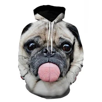 Câine amuzant Hoodie Mens Animale 3d Hanorace Imprimare Tricou Barbati Femei Copii Hanorace Pulover Bărbați, Îmbrăcăminte de Stradă