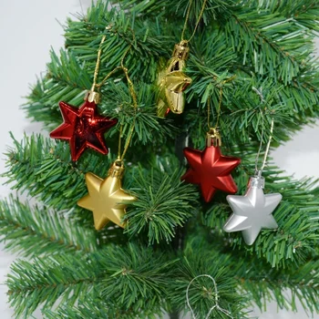 Decorare Pom de crăciun Sclipici Speciale în formă de Stea Agățat Pandantiv Crăciun Mingea Ornament elemente de Recuzită de Anul Nou 2022 Partid Decor Acasă