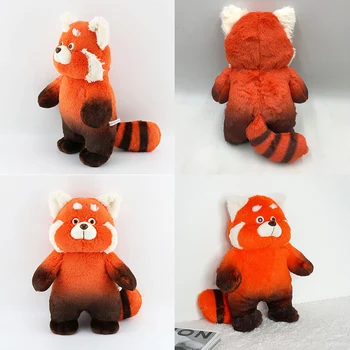 Disney 30cm de Cotitură Roșu Red Panda Jucărie de Pluș Urs Peluche Papusa Mei de Desene animate Anime Papusa Cadou de Crăciun