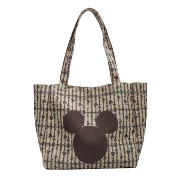 Disney Mickey mouse panza de sac geantă de umăr 2022 noi Mickey mouse anvas geantă de mână de moda de imprimare geantă de cumpărături