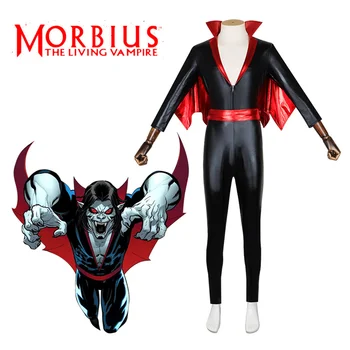 Filmul lui Michael Morbius Cosplay Salopeta Morbius Vii Costum de Vampir Halloween Costum Carnaval Costum Costum pentru Bărbați