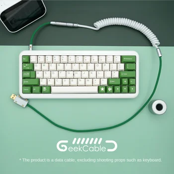 GeekCable Manual Personalizat Tastatură Mecanică Cablu de Date GMK Tema SP Limitat Keycap Linie de Camping Cablul Tastaturii