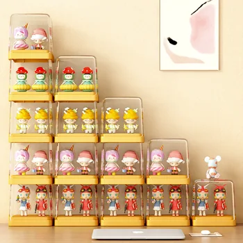 HD Transparent Papusa Dulap Ecran High-End Orb Cutie Cabinet Garaj Kit-ul de Colectare de Stocare Păpușă Jucărie Cutie de Depozitare
