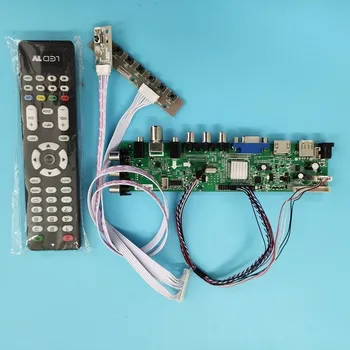 Kit Pentru LP156WD1-TLB2/LP156WD1-TLD1 VGA LED HDMI digital TV LVDS USB AV 40pin controler de Semnal bord WLED 1600X900 DVB-T de la distanță