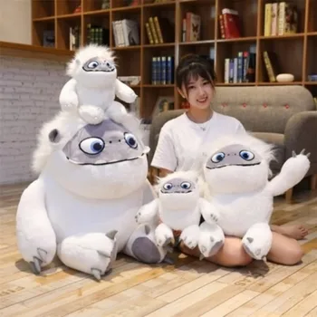 Mare 90CM Film Abominabile Zăpadă Yeti Jucării de pluș Drăguț Păpuși Anime Perna Umplute Jucării Moi pentru Copii Fete An Mascota Cadou