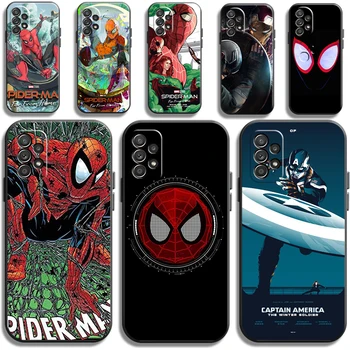 Marvel Spiderman Cazuri de Telefon Pentru Samsung Galaxy S20 FE S20 Lite S8 S9 Plus Plus S10 S10 S10E Lite M11 M12 Funda TPU Moale