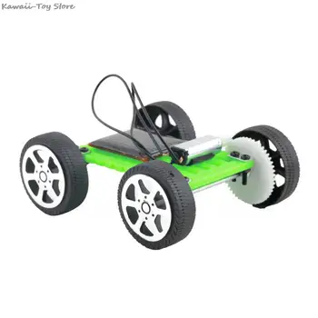 Mini-Solar Jucărie DIY Kit Auto pentru Copii Gadget Hobby Amuzant Distracție în aer liber Jucării de Vânzare Fierbinte