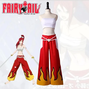 New Sosire Fairy Tail Erza Scarlet Costum Cosplay Petrecere de Carnaval Dress Up pentru Femei