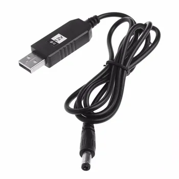 Noi 2019 USB DC 5V La 12V 2.1x5.5mm de sex Masculin Pas Cablu Adaptor Pentru Router Benzi cu LED-uri de Lumină Fierbinte de Vânzare