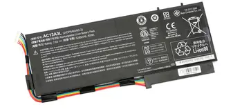 Noi, Originale, Bateria laptop-ului pentru Acer Aspire P3-131 P3-171 TravelMate X313-M AC13A3L (2ICP5/60/80-2) KT.00403.013 7.6 V 5280mah