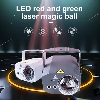 Noul Laser Bile Magice de Lumină LED-uri de Control de la Distanță Lampă Spot 32/64 Modele Laser, Lumini de Scena pentru KTV Petrecerea de Ziua Decor Iluminat