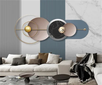 Personalizate 3D stereo abstract de lux lumina geometrice simple canapea fundal TV pictura pe perete personalizate foto tapet mural