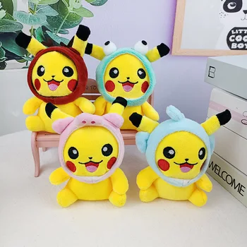 Pokemon Pikachu Forma De Animale Papusa Breloc Poke Balon Pikachu De Pluș Drăguț Papusa Jucării Joc Monstru De Buzunar Jucarii Copii Cadouri