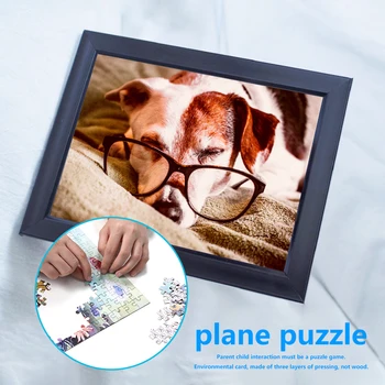 Puzzle educativ Jucării 1000pcs DIY Ochelari Sleeping Dogs Puzzle Copii Adulți pentru Copii de Învățare Timpurie Consumabile