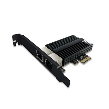 RTL8125B Dual-Port 2,5 G placa de Retea PCI-E Built-In 2500Mbps Dual-Port placa de Retea Wired Server Pentru PC