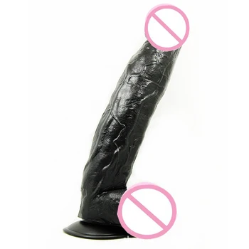 Rezistent la apa Produse pentru Sex Super Mare Dildo 12 inch Extrem de Mare Realist Robust ventuza Penis Dong pentru Femei Jucării Sexuale