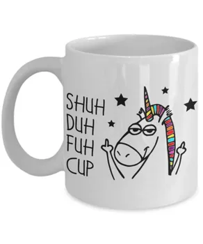 Shuh Duh Fuh Cup - cel Mai bun Cadou Pentru Prieteni - 11oz Cana de Cafea Ceasca de Ceai Cadou