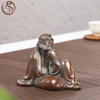 Statueta Buddha de Ceai Animale de companie Figurine de Porțelan Ceremonia Ceaiului Accesorii Decorative Buddha Cifre Arredo Casa Casa de Ceai EI30TP