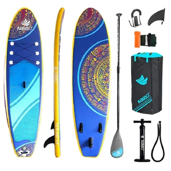 Strat dublu Tablas De Surf Ridice Sup Bord cu Zbaturi și Wakeboard Tabla Paddle Surf Hinchable pentru Adulți