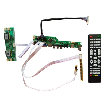 T. V56.031 Nou Universal HDMI, USB, AV VGA ATV-ul PC-ul LCD de pe Placa de control pentru 15.4 inch, 1920x1200 LQ154M1LW02 CCFL LVDS Monitor Kit