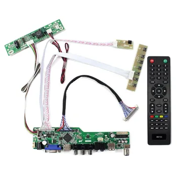 TV+H DMI+VGA+AV+USB LCD de pe Placa de control T. V56.03 Pentru 23.8 inch, 1920X1080 LM238WF5-SSA1 Ecran LCD
