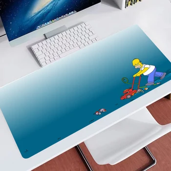 The Simpsons 900x400 Gaming Mouse Pad Tastatură Mat Joc Rogojini Rece Birou de Calculator Accesorii Anti-alunecare Laptop Waterproo Mousepad