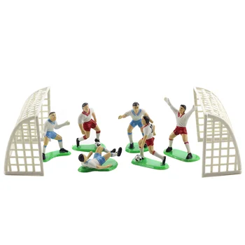 Tort De Fotbal Footballdecorations Ziua Cupcake Toppers Topper Copii Petrecere Figurine Prăjituri Echipa Decor Figura Alege Tema